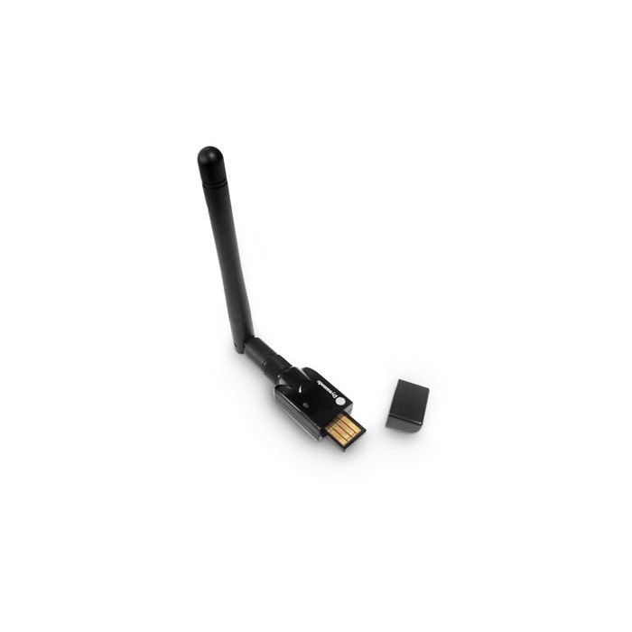 Dynamode :: 802.11N 150Mbps WiFi USB adapter, chipset Realtek 8188, up to 150m, removable antena.