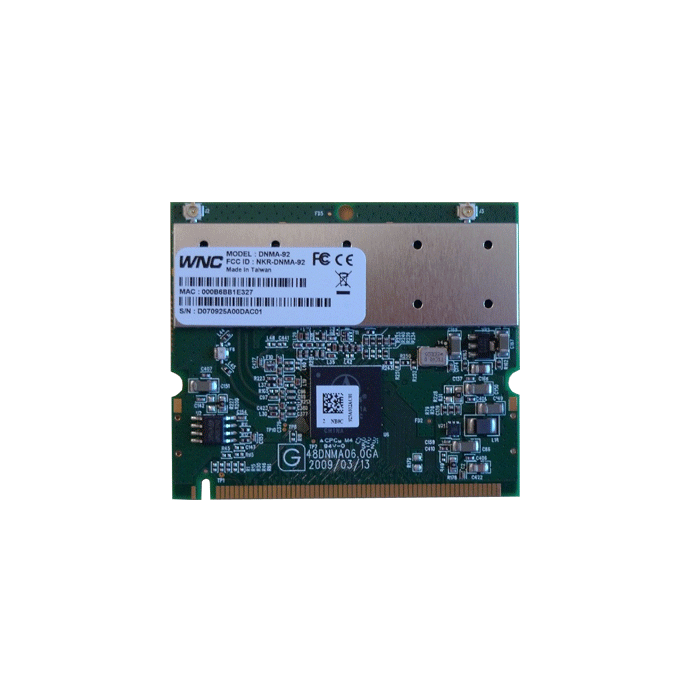 Wistron :: DNMA92 - chipset Atheros AR9220, 802.11a/b/g/n miniPCI wireless card, equivalent of Mikrotik R52n.