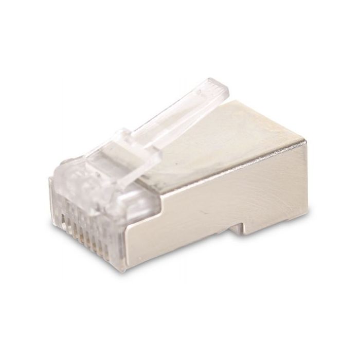 Getfort Connector RJ45 FTP Cat6 Passthrough shielded 8P8C (100 pieces)