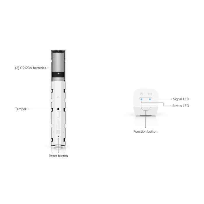 Ubiquiti Glass Break Sensor - Bezprzewodowy czujnik 2-w-1 - ruch, zbicie szkła (USL-GlassBreak)