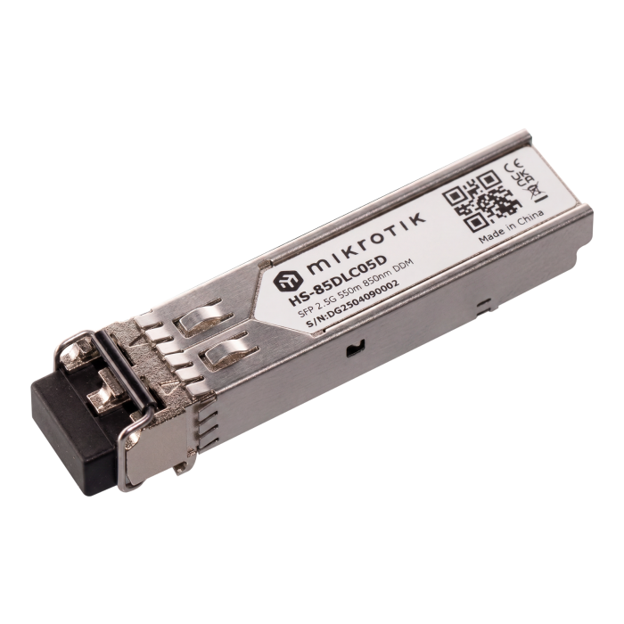 MikroTik HS-85DLC05D - Moduł SFP 1G/2.5G Multimode 550m