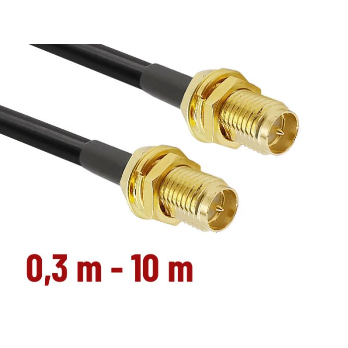 CNT 240 Assembled Antenna Cable with RP SMA-female – RP SMA-female