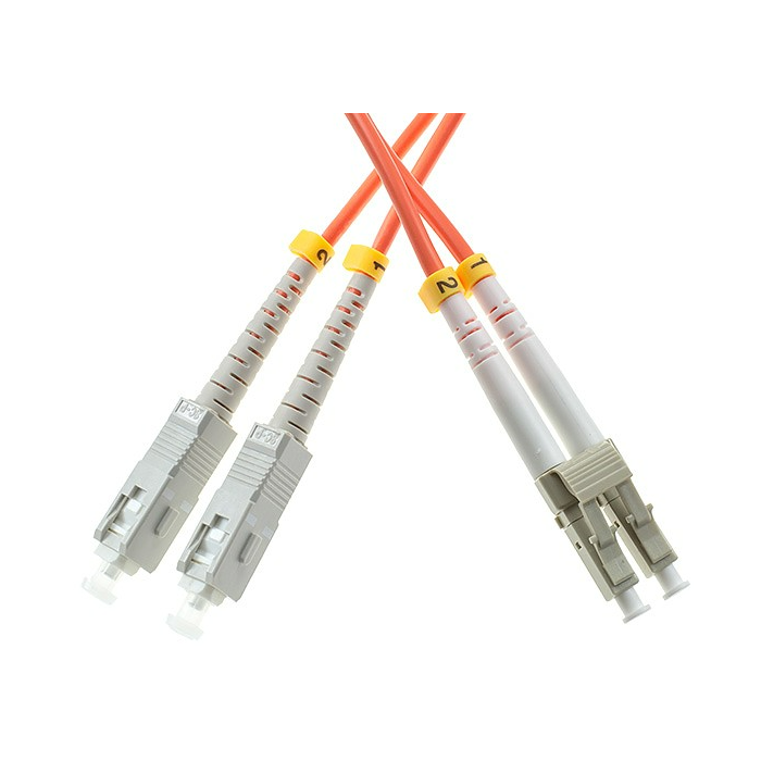 Fiber Optic-ConnLink Patchcord LC/UPC-SC/UPC, Multimode OM1 62.5/125, DUPLEX