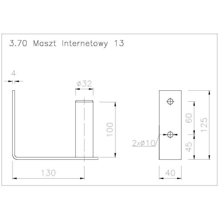 Antenna Bracket Z10-1