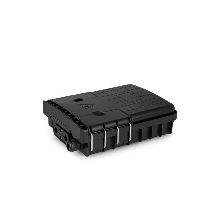Mufa światłowodowa Tracom FTTX MDU H08F BLACK (1xPG + uncut port) +1x Cassette1x8