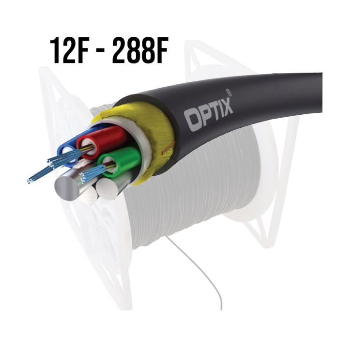 OPTIX ADSS-XOTKtsdD ITU-T G.652D 2.7kN (SPAN 50m) RELL