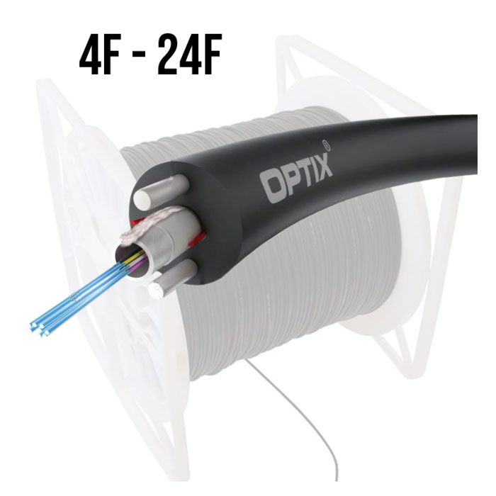 OPTIX FRP Z-XOTKtcd ITU-T G.652D 1.2kN (SPAN 35m