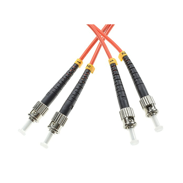 Fiber Optic-ConnLink Patchcord ST/UPC-ST/UPC, Multimode OM2 50/125, DUPLEX