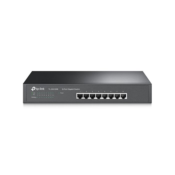 TP-Link :: TL-SG1008 switch Ethernet 8 port 10/100/1000Mbps,rack 19"