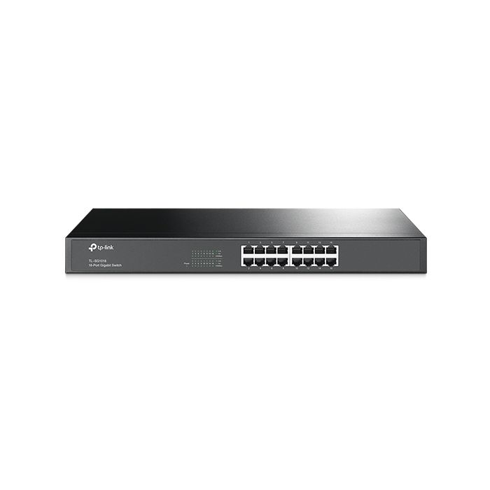 TP-Link :: TL-SG1016 -16 portowy switch Ethernet 10/100/1000Mbps,rack 19