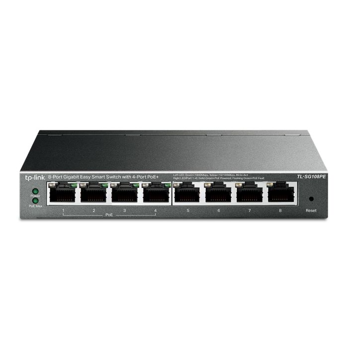 TP-Link :: TL-SG108PE (8x10/100/1000Mbit, 4xPoE)