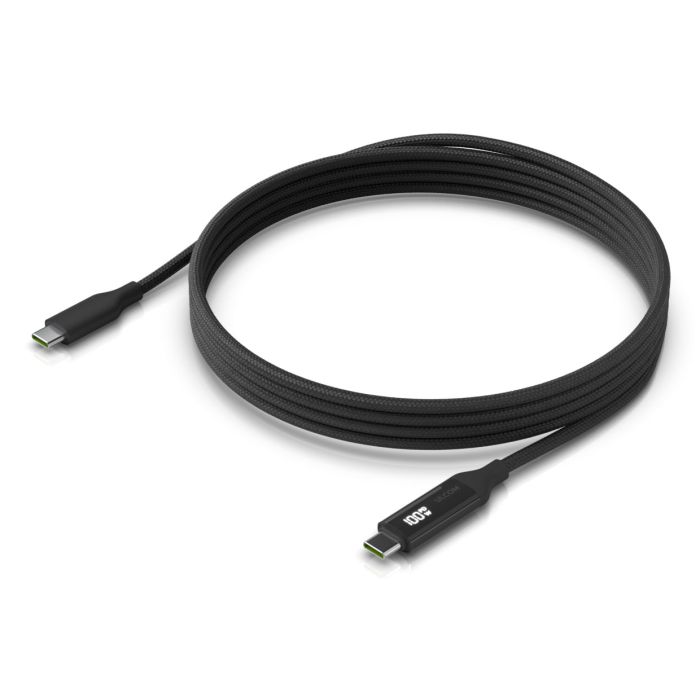 Ubiquiti USB-C Cable with Charge Display - UACC-Cable-USB-100W-2M-BK
