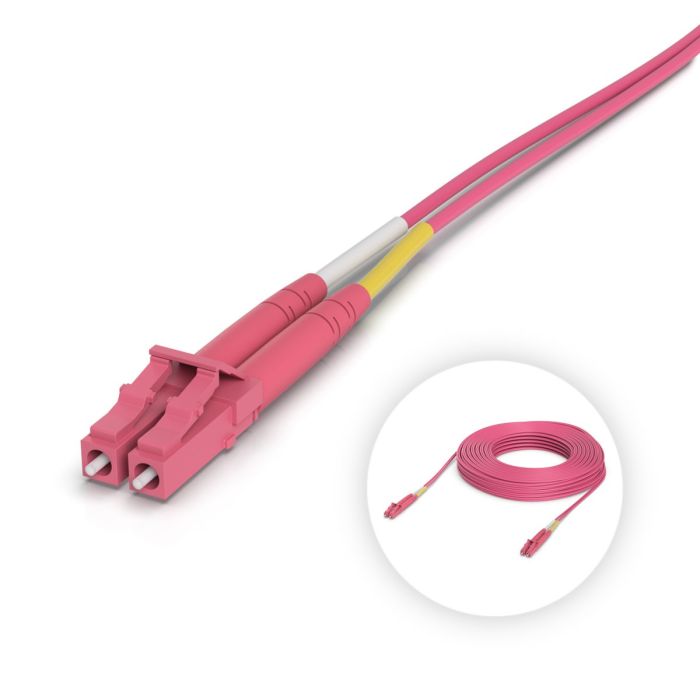 Ubiquiti OM4 Duplex LC UPC Fiber Patch Cable - UACC-OFC-M2-LULU-30M