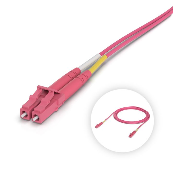Ubiquiti OM4 MPO-12 UPC Fiber Patch Cable - UACC-OFC-M2-LULU-5M