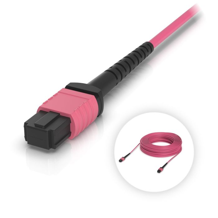 Ubiquiti OM4 MPO-12 UPC Fiber Patch Cable - UACC-OFC-MA-MPMP-30M