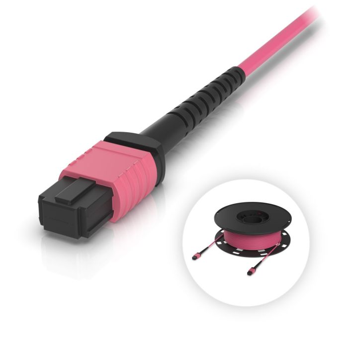 Ubiquiti OM4 MPO-12 UPC Fiber Patch Cable - UACC-OFC-MA-MPMP-60M