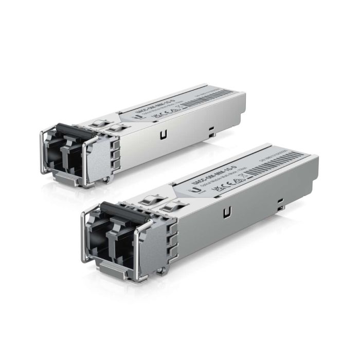 Ubiquiti SFP 1,25G, MM LC 550m Dual-Fiber 850nm 2-pack UACC-OM-MM-1G-D-2 / UF-MM-1G