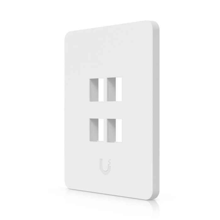 Ubiquiti Universal Paintable Keystone Wall Plate, 4-Pack - UACC-WP-Keystone-V-4P