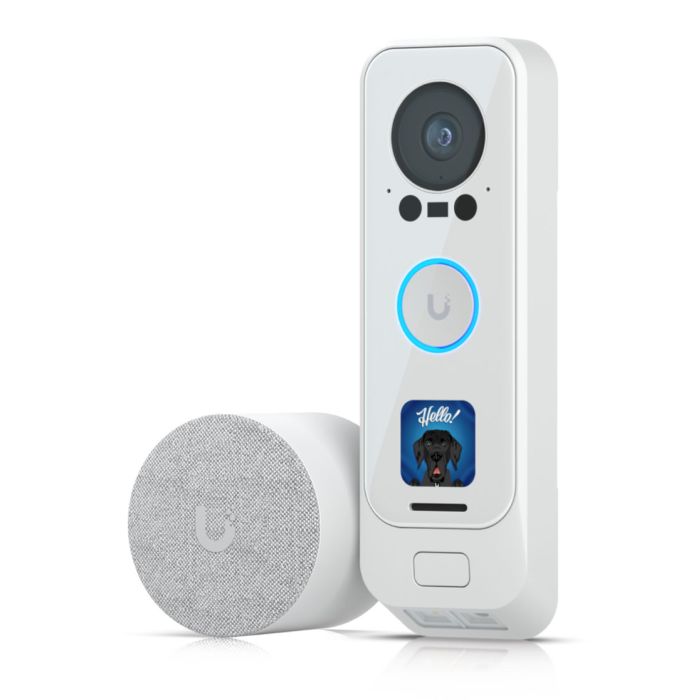 Ubiquiti G4 Doorbell Pro PoE Kit (UVC-G4 Doorbell Pro PoE Kit-White)