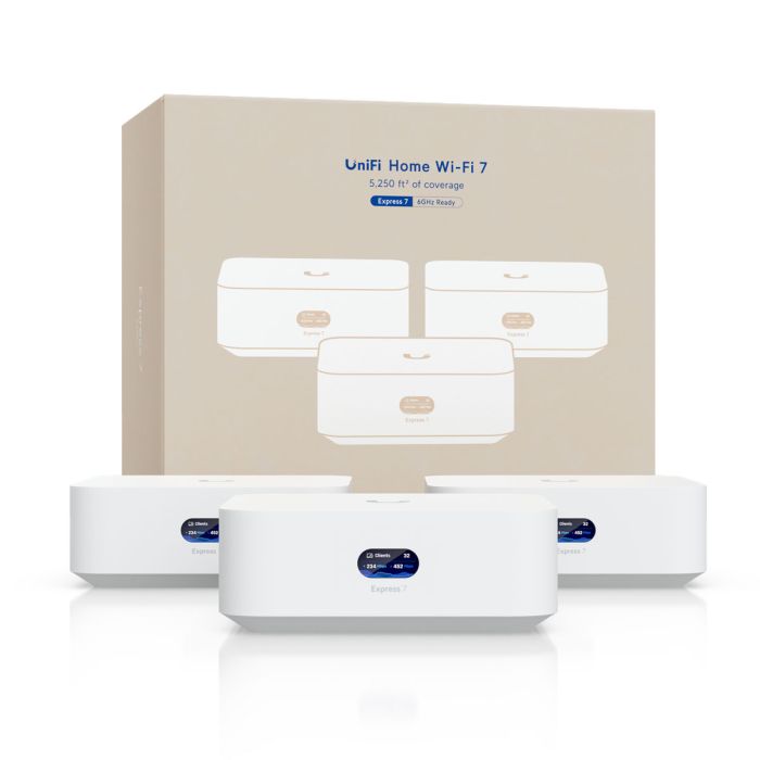 Ubiquiti UniFi Express 7 (UX7-3) – 3-pack