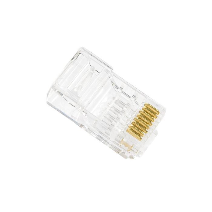 Wtyk RJ45 nieekranowany do kabla UTP (drut) opakowanie 100szt. kat. 6