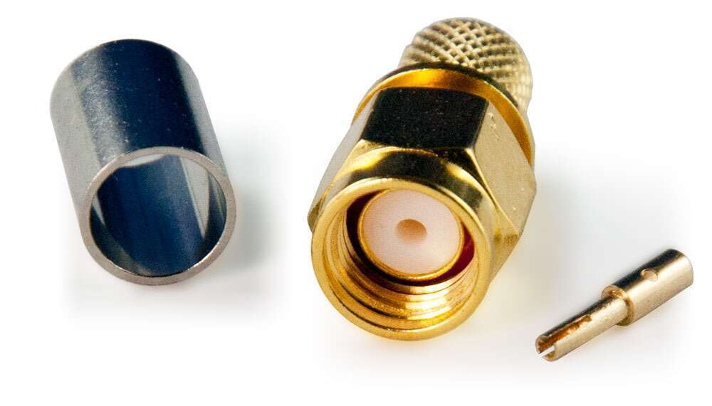 Connector RP-SMA-female crimp for H155/RF5 cable