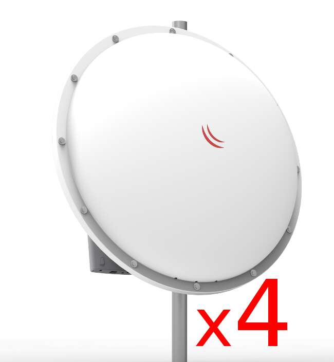 Mikrotik 4-pack Radome Cover Kit for RouterBoard mANT (MTRADC4)
