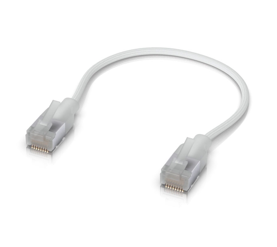 Ubiquiti UniFi Etherlighting Patch Cable (UACC-Cable-Patch-EL-C6A-0.15M-W)
