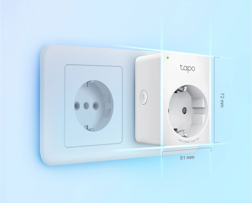 TP-Link Tapo P100 Smart Wi-Fi Plug Socket 10A