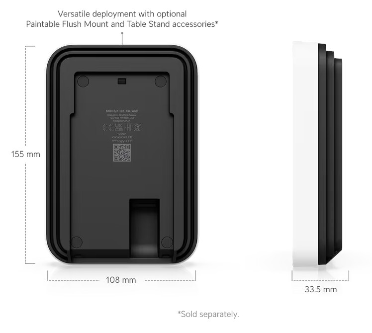 Ubiquiti U7 Pro XG Wall U7-Pro-XG-Wall