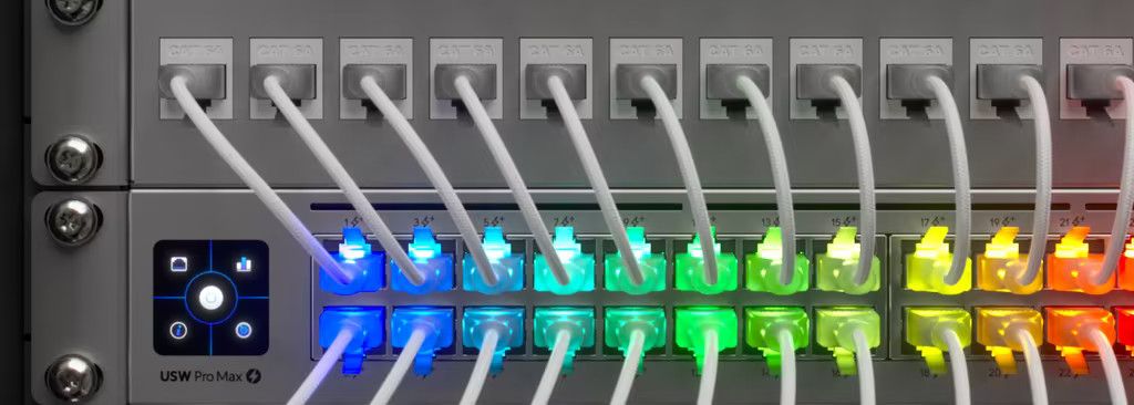 Ubiquiti UniFi Premium Patch Cable UACC‑Cable‑Patch‑EL‑C6A‑0.15M‑W