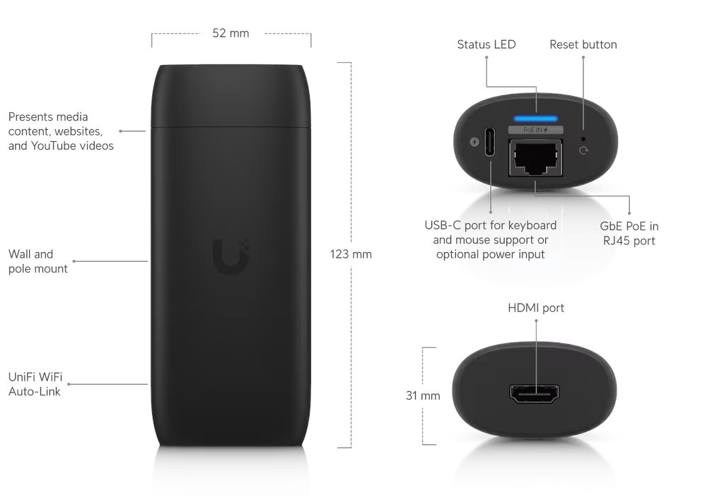 Ubiquiti Display Cast Pro UC-Cast-Pro