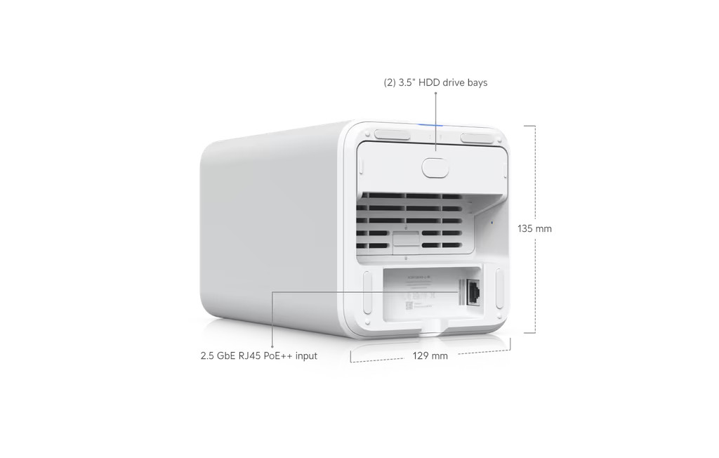 Ubiquiti UNAS 2 - UNAS-2-W
