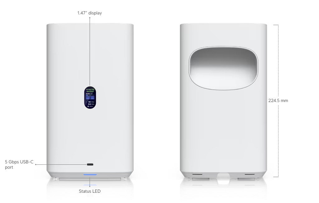 Ubiquiti UNAS 4 – UNAS-4-W - White