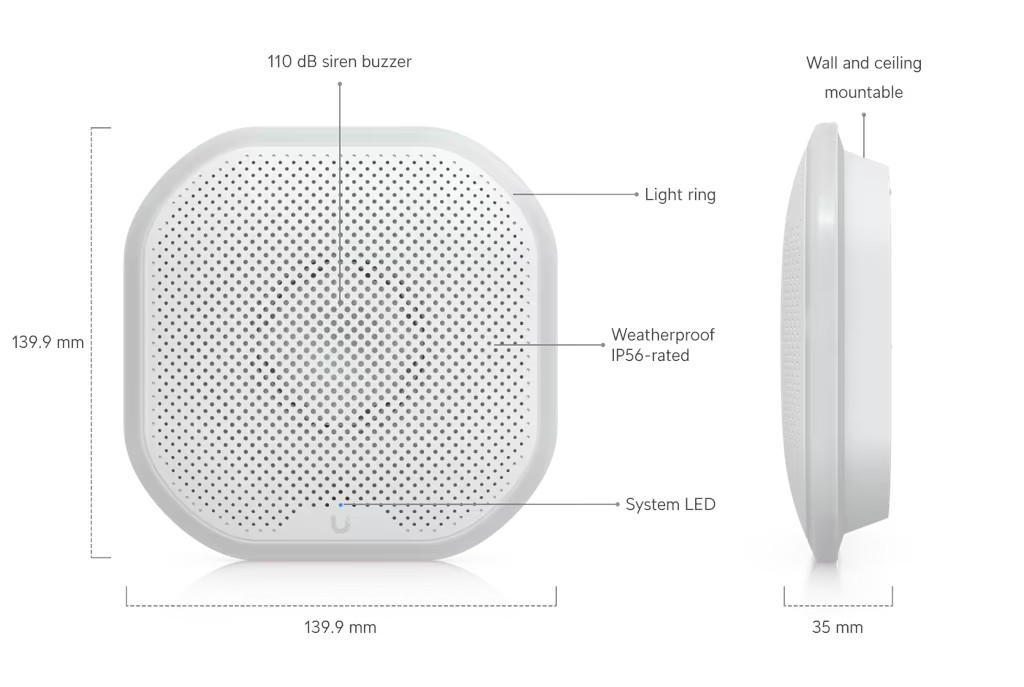 Ubiquiti Siren PoE UP-Siren-PoE