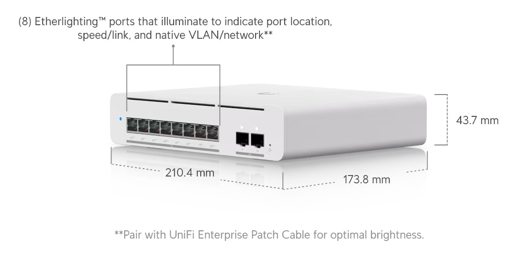 Ubiquiti USW-Pro-XG-8-PoE