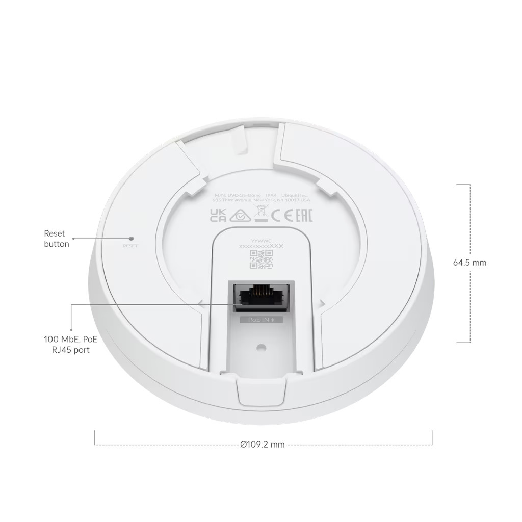 Ubiquiti UniFi G5 Dome (UVC-G5-Dome-3)