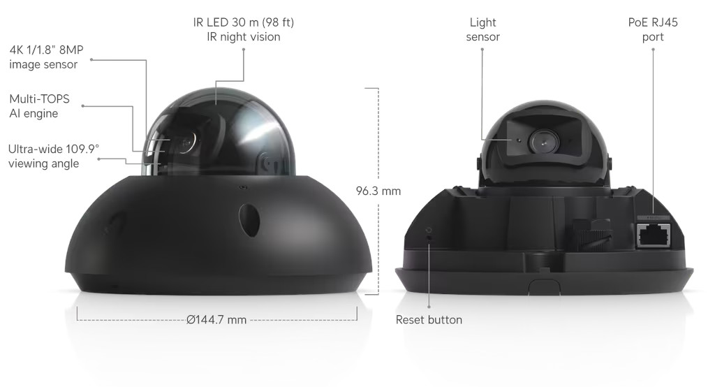 Ubiquiti G6 Dome UVC-G6-Dome-B