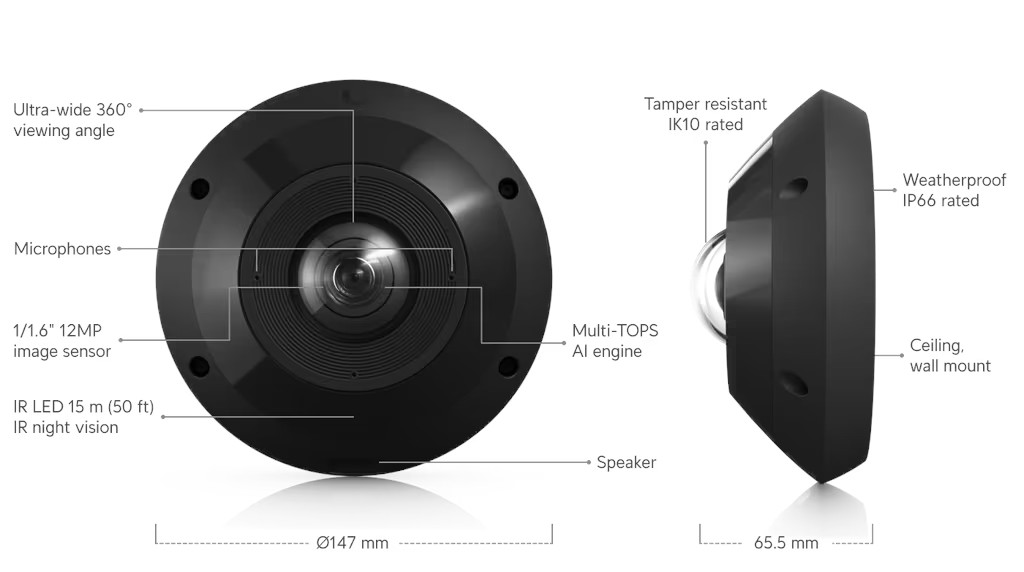 Ubiquiti G6 Pro 360 UVC-G6-Pro-360-B