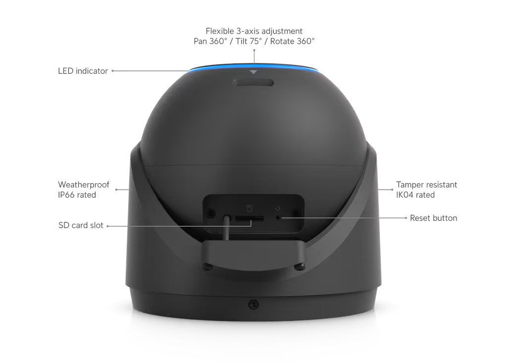Ubiquiti G6 Pro Turret (UVC-G6-Pro-Turret-B)