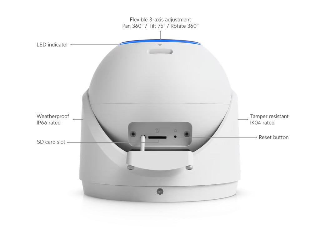 Ubiquiti G6 Pro Turret (UVC-G6-Pro-Turret-W)