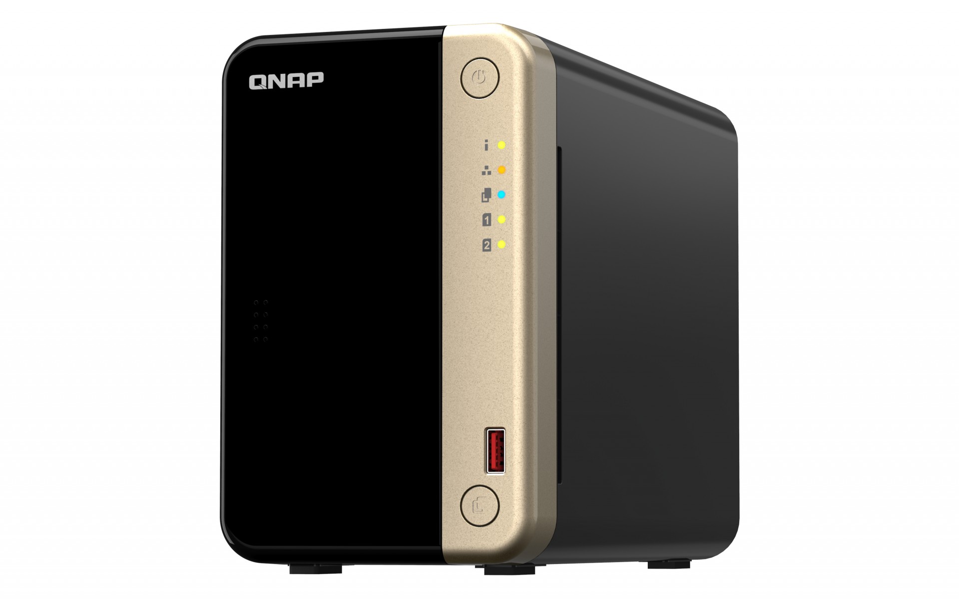 QNAP TS-264-8G side view